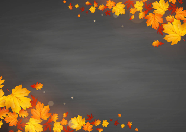 beautiful autumn design  - Vector, Image