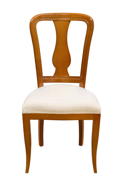Vintage chair. Isolated on white - Zdjęcie, obraz