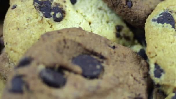 felvétel a házi készítésű csokoládé chip cookie-k - Felvétel, videó