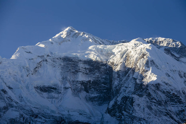 Majestic mountain peaks in Himalayas mountains in Nepal - Photo, image