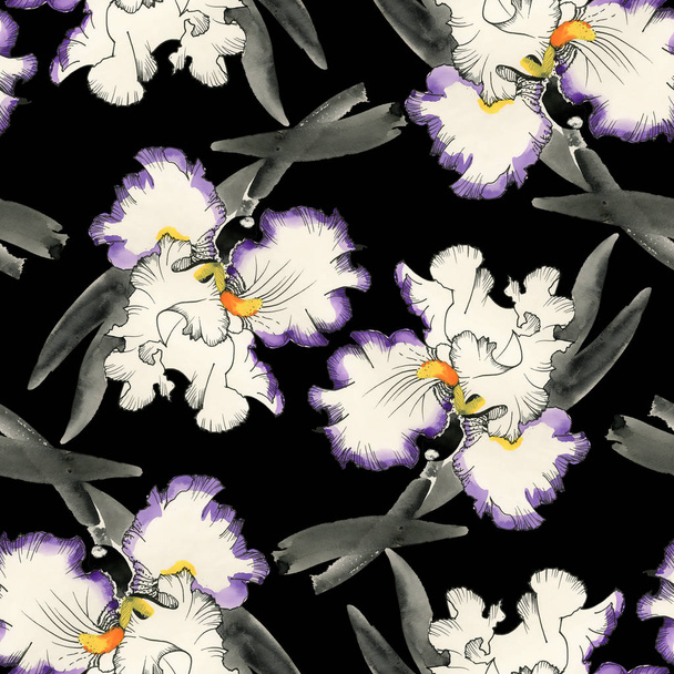 iris flower background - Фото, изображение