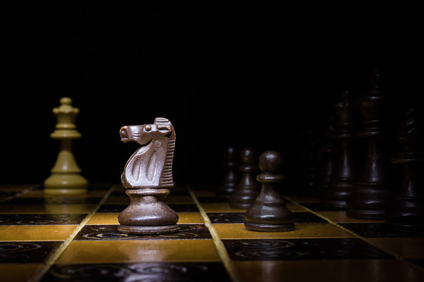 チェス チェス盤で撮影 - 写真・画像