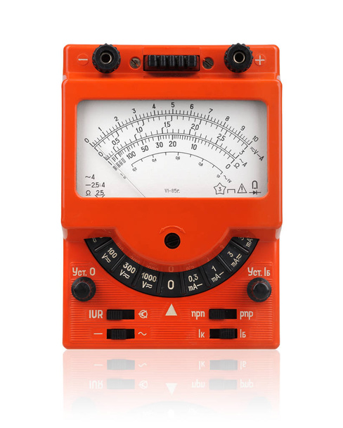 Multimètre vintage analogique
 - Photo, image