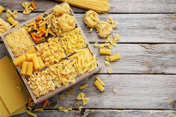 Different kinds of pasta - Photo, Image