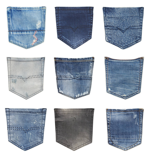 Jeans back pockets - Photo, Image