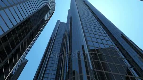modern vállalati épületek  - Felvétel, videó