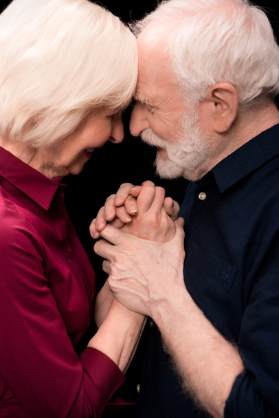 Senior Paar Handen vasthouden  - Foto, afbeelding