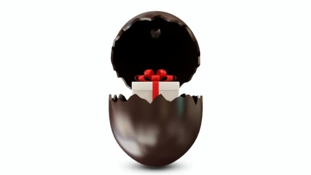 Animation of Chocolate Easter Egg  - Metraje, vídeo