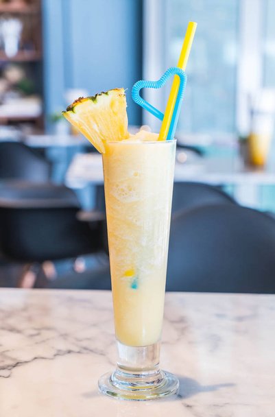 pineapple smoothie in a cafe' - Foto, Imagem