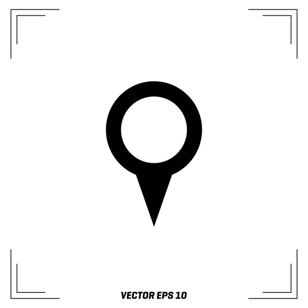 Map Search icon - Wektor, obraz