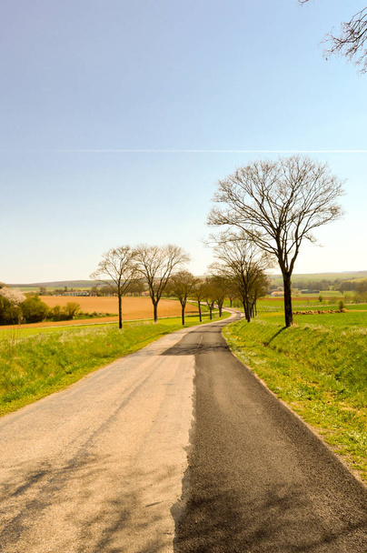 Small winding road  - Photo, image
