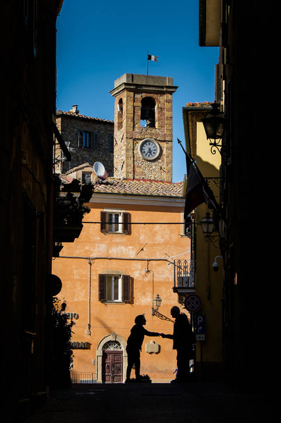 GUARDISTALLO, Pisa, Italy - April 23, 2017: Historic Tuscany ham - Foto, Imagen