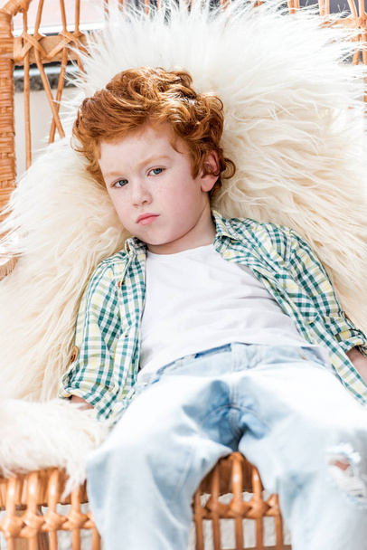 pensive little boy - Photo, Image