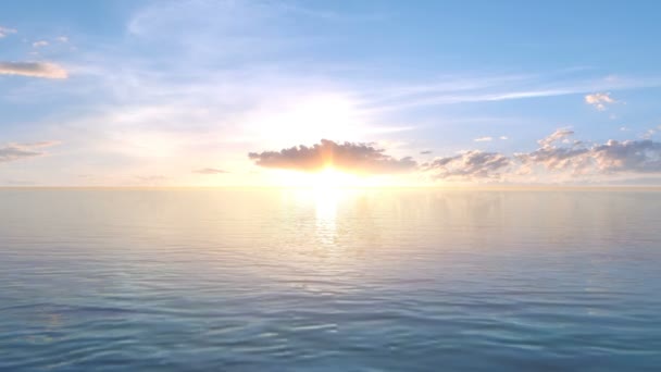 3D CG representación del horizonte
 - Metraje, vídeo