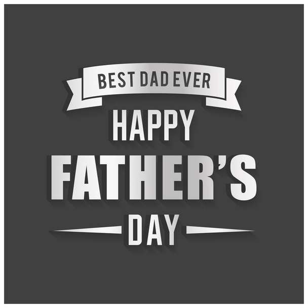 flyer design for Fathers Day  - Вектор, зображення