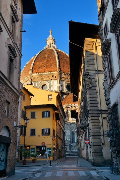 Duomo Santa Maria Del Fiore street - Photo, Image