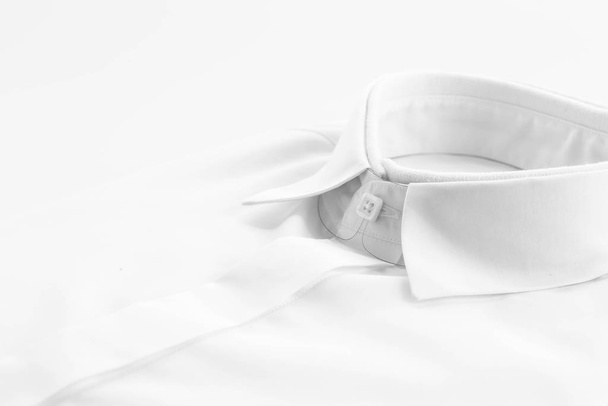 White shirt on white background - Foto, imagen