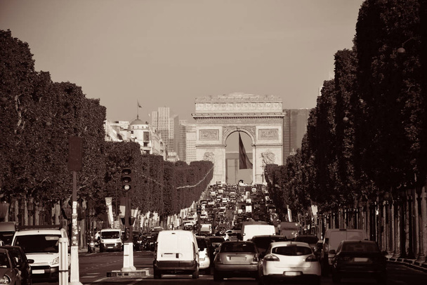 paris vista de rua
 - Foto, Imagem