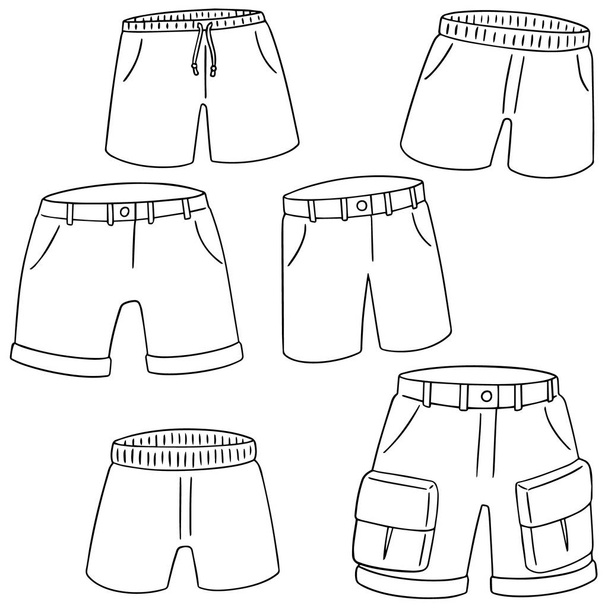 vector conjunto de pantalones cortos
 - Vector, imagen