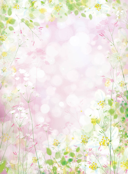 Frühling floralen Hintergrund. - Vektor, Bild