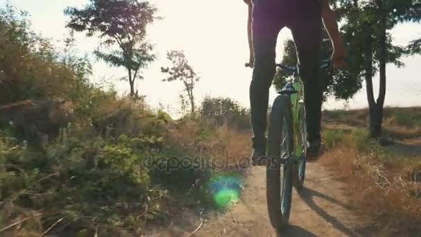 Aggressive Downhill Racing - Footage, Video