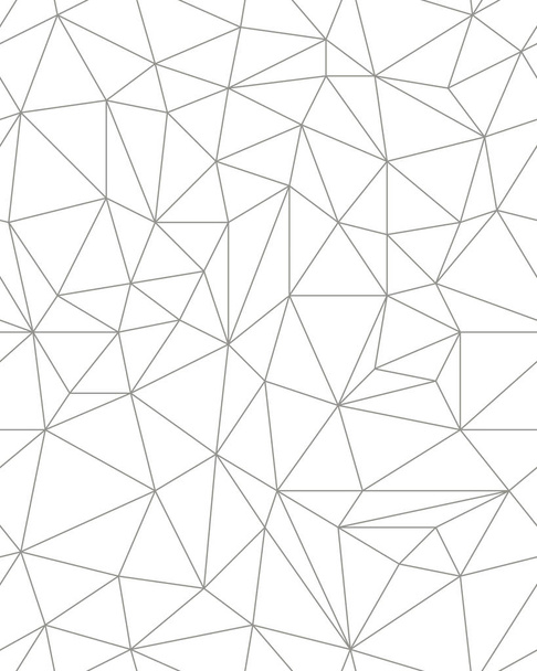 nahtloses polygonales Muster - Vektor, Bild