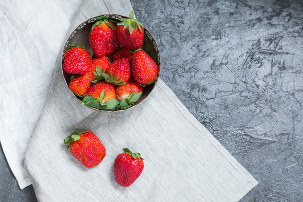 fresh red strawberries - Photo, Image