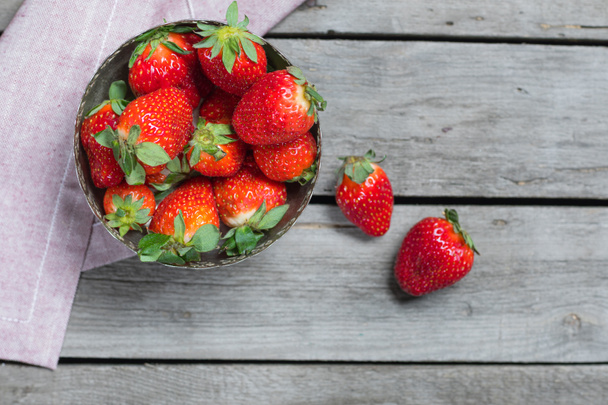 fresh red strawberries - Photo, Image