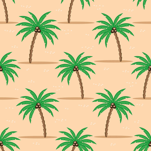 Palmiers sur le sable
. - Vecteur, image