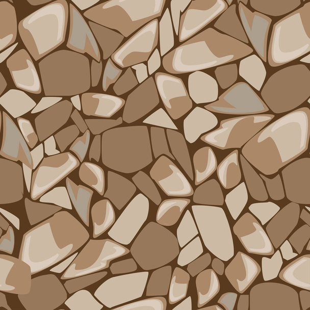 textura sin costuras de la pared de piedra
 - Vector, Imagen