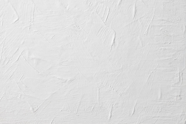 Grunge White Concrete Wall Background - 写真・画像