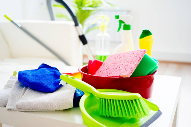 House cleaning products - Φωτογραφία, εικόνα