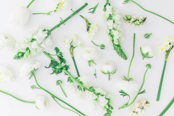 tender white flowers - Фото, зображення