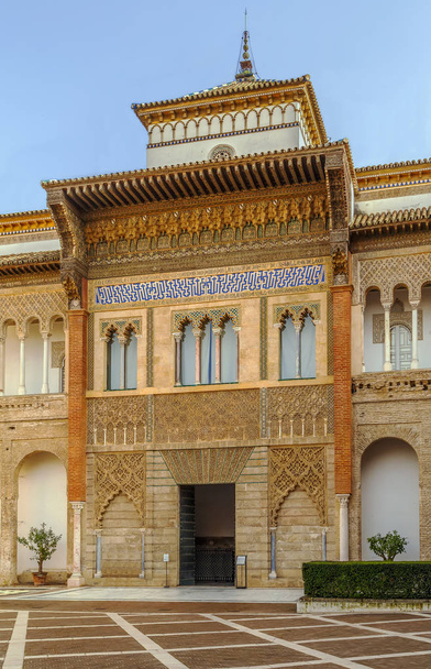 Mudejar Palast in Alcazar von Sevilla, Spanien  - Foto, Bild