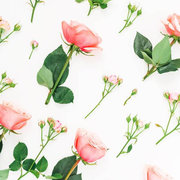 Όμορφα ροζ τριαντάφυλλα  - Φωτογραφία, εικόνα