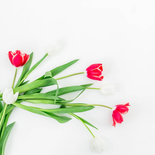 Strauß von Tulpenblumen - Foto, Bild