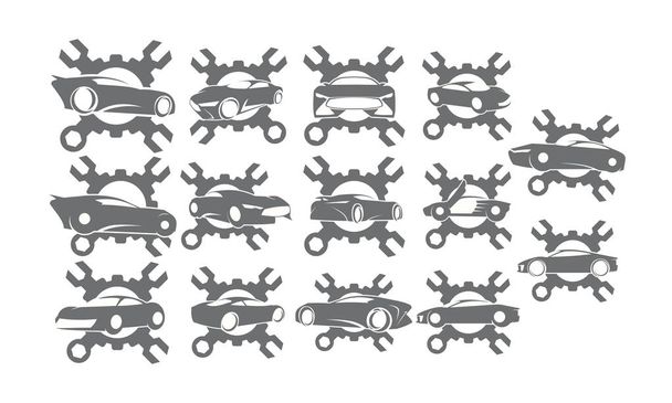 Conjunto de chaves de engrenagem para carro Coleção de pacotes
 - Foto, Imagem
