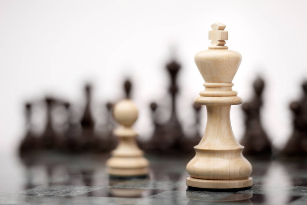 Chess game concept  - Zdjęcie, obraz