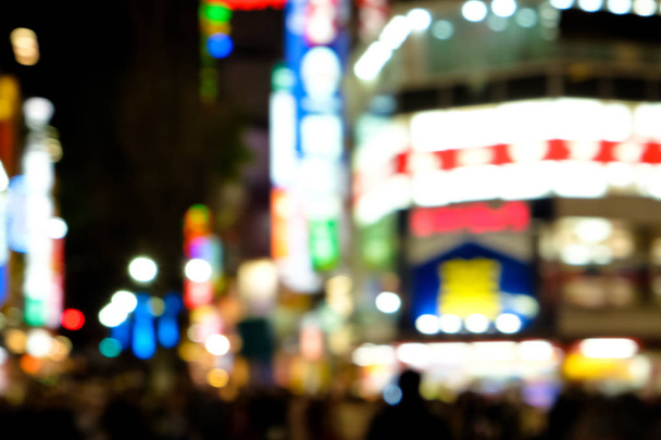 夜の東京ストリート - 写真・画像