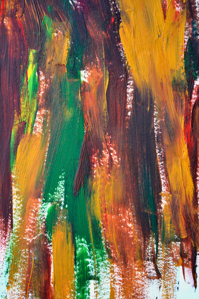 Pinceladas pinceladas pintura al óleo multicolor
 - Foto, Imagen