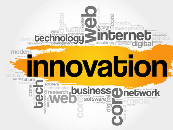 INNOVATION word cloud - Vector, Image