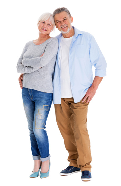 Senior couple standing - Fotografie, Obrázek