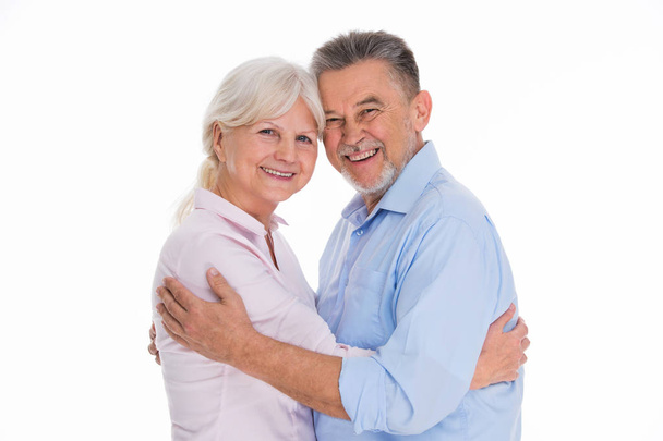 Seniorenpaar im Stehen - Foto, Bild