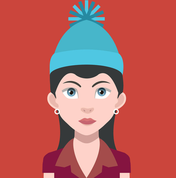 ženské uživatelský avatar  - Vektor, obrázek