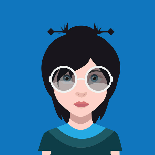 ženské uživatelský avatar  - Vektor, obrázek