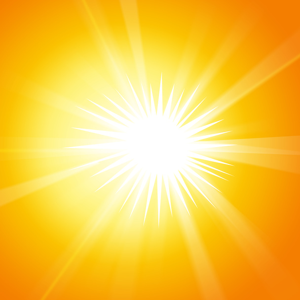 Sonnenschein und Sonnenstrahlen - Foto, Bild