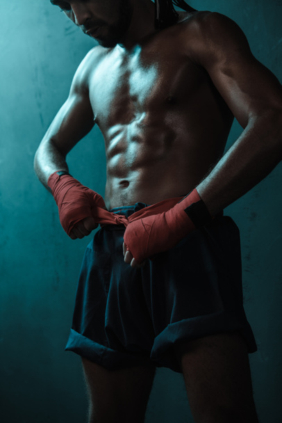 Muay Thai athlete - Foto, imagen