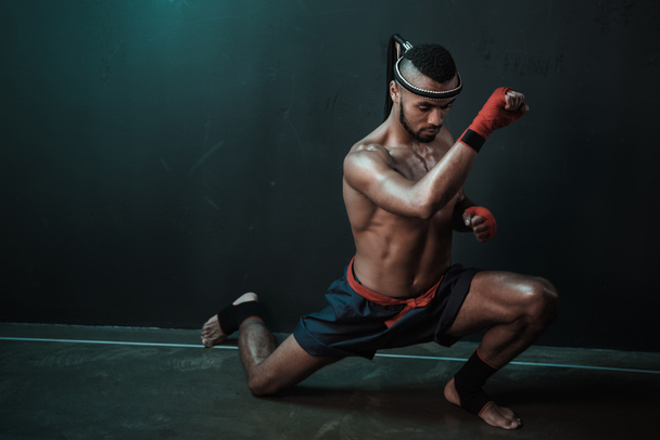 Muay Thai athlete - Photo, Image