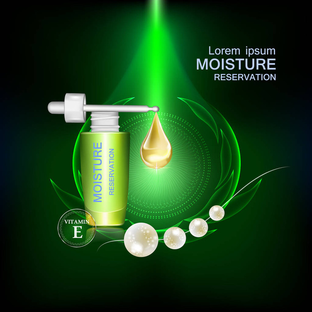 Moisturizing cream for skin - Vector, Image