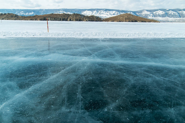 Ice of Baikal - Photo, Image